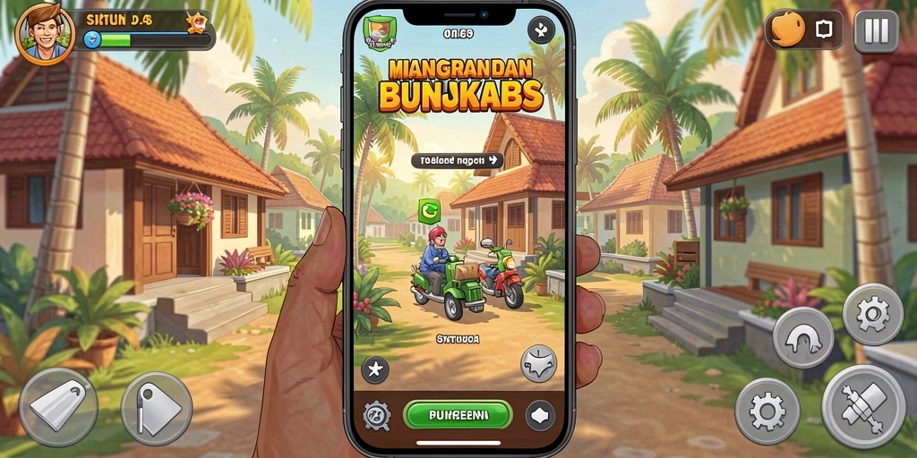 Menampilkan fitur bonus yang menguntungkan bagi pemain.