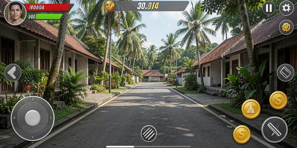Keseruan dalam memecahkan teka-teki di setiap level.