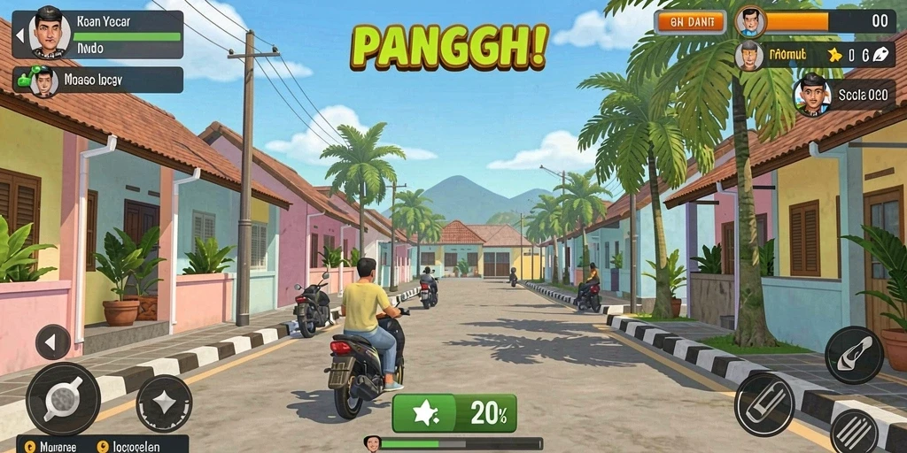 Level yang menantang dan seru.