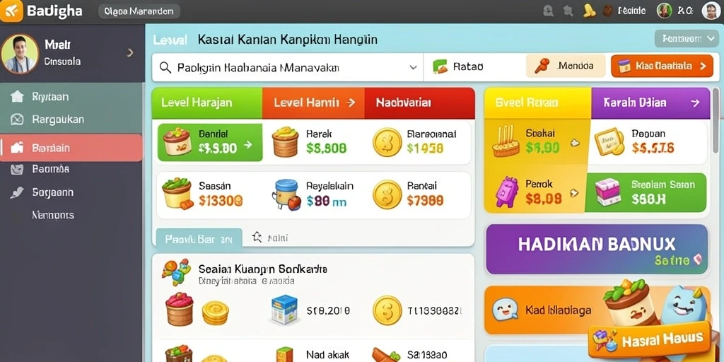 Gambaran mode multiplayer dengan teman yang bersaing.
