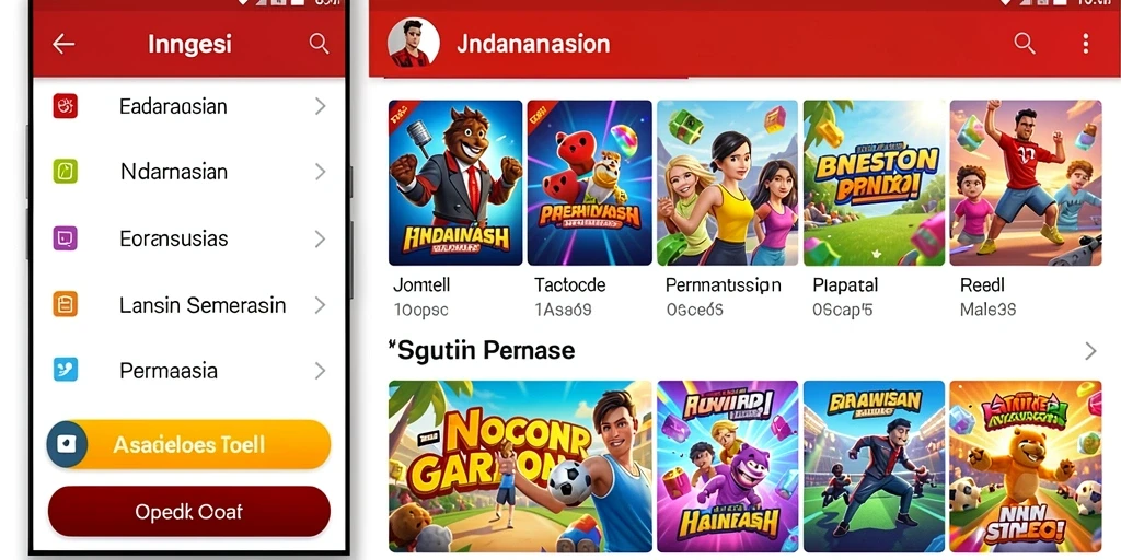 Leaderboard yang menampilkan semua pemain terbaik.