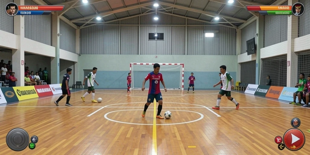 Level permainan yang menantang dengan banyak variasi.