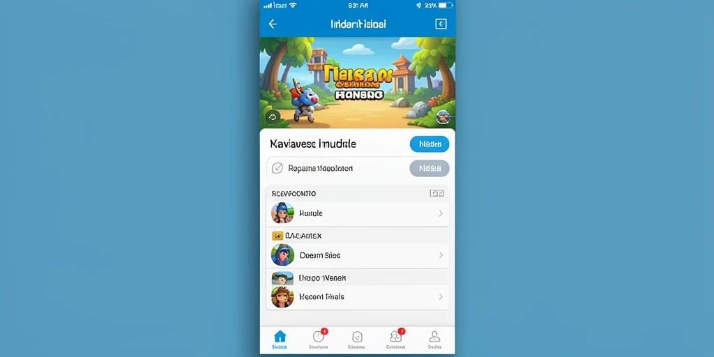 Layar karakter yang dapat disesuaikan sesuai keinginan.